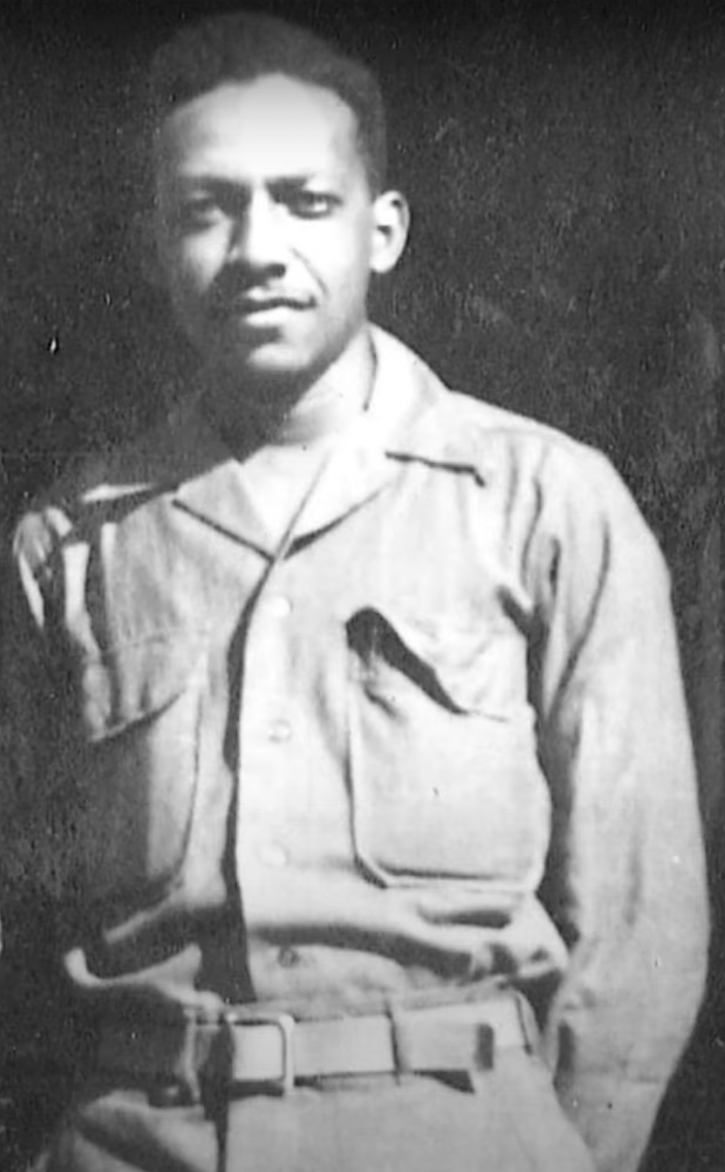 Robert Jefferson of the Jefferson family in military uniform